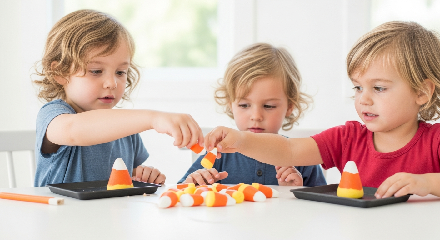 Fun and Easy Candy Corn Toddler Craft Activities cover image