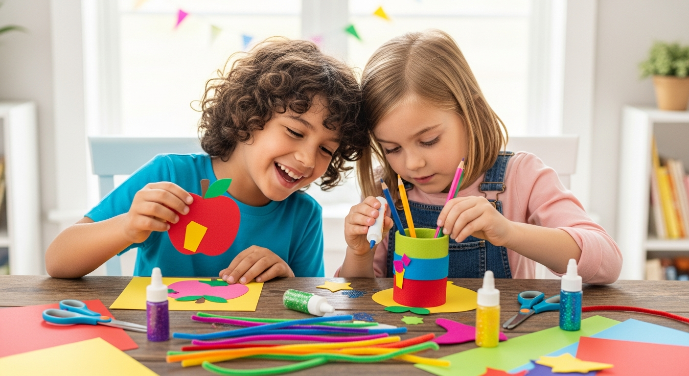 Fun Back to School Crafts for a Joyful Start cover image