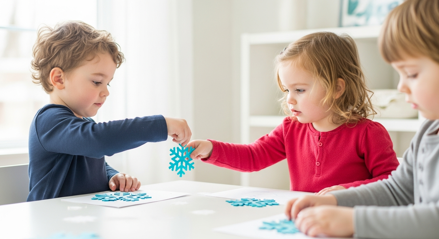 Joyful Toddler Snowflake Craft Ideas for Winter Play cover image