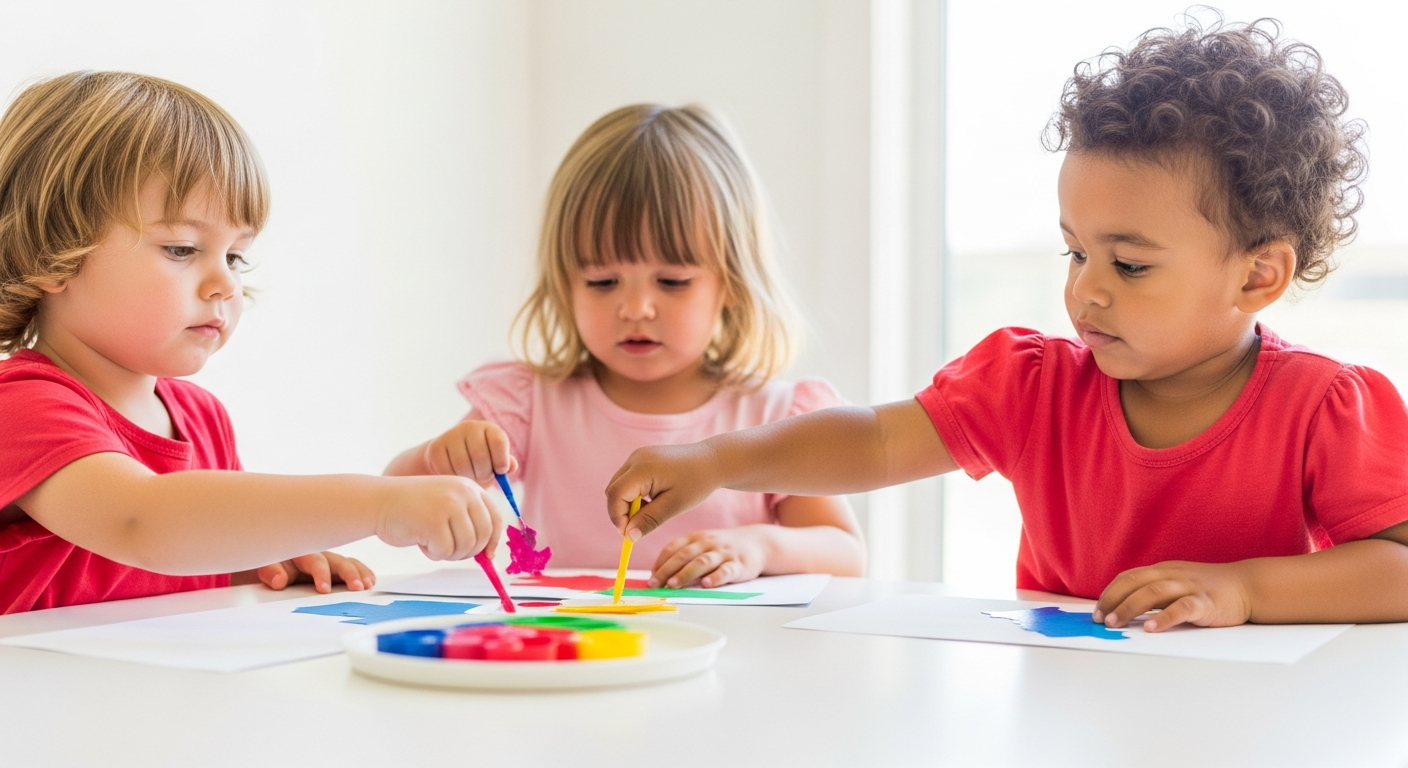 15 lustige Kunstaktivitäten für Kleinkinder, um die Kreativität anzuregen Titelbild