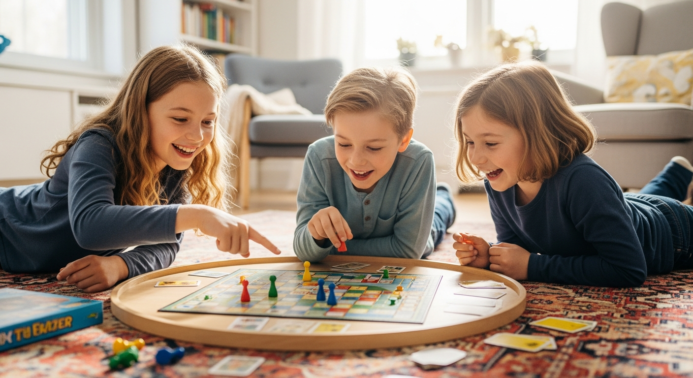 Playtime Indoors: Fun Games for Kids to Boost Skills & Confidence cover image