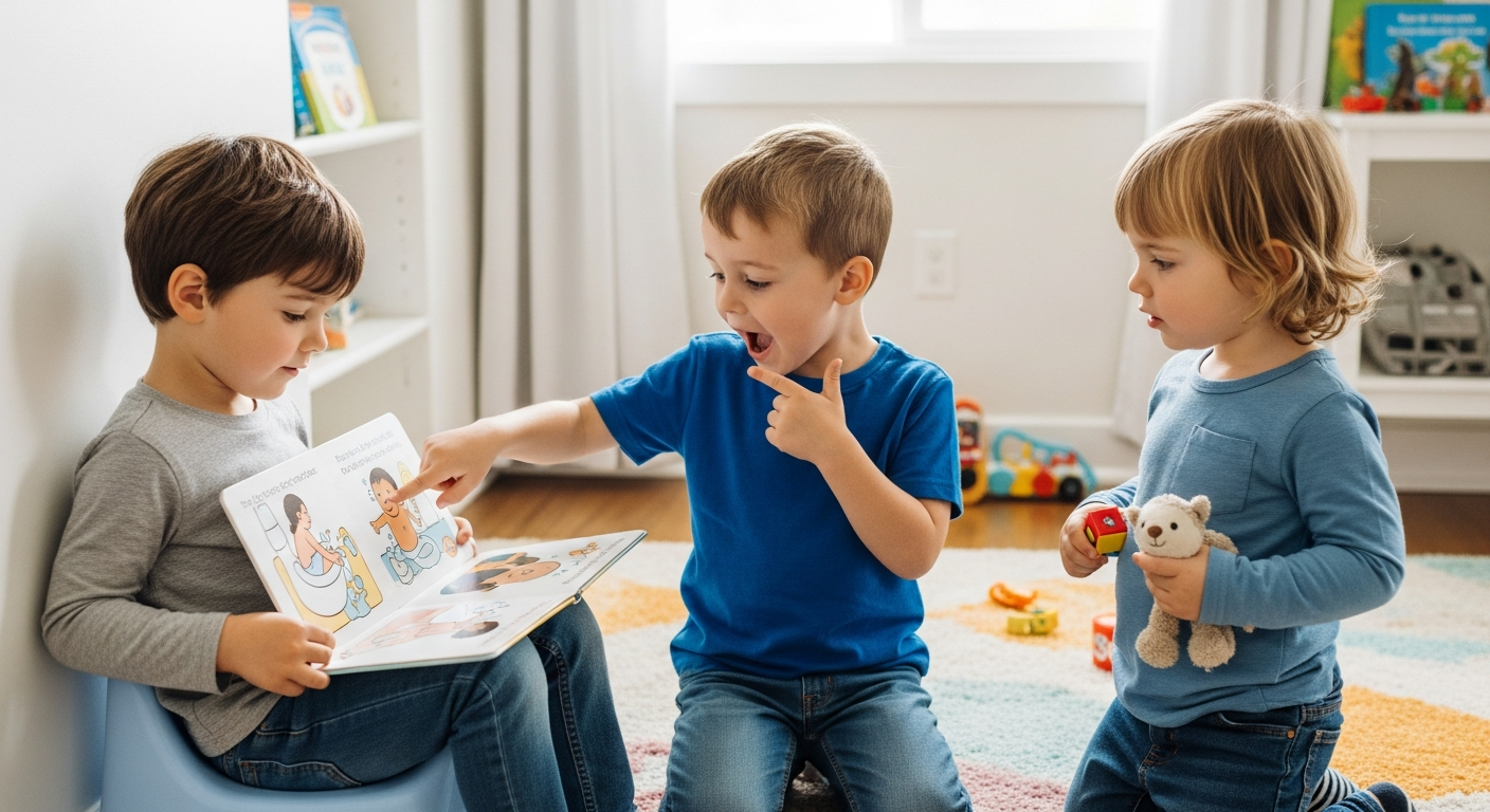 Potty Training Success for Kids with Speech Delays cover image