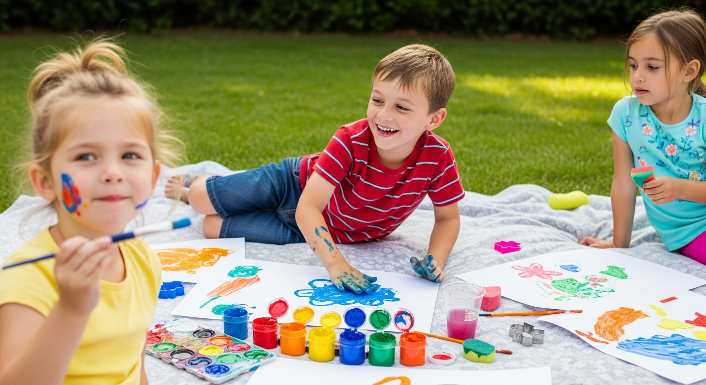 Easy & Fun Art Activities for Kids cover image