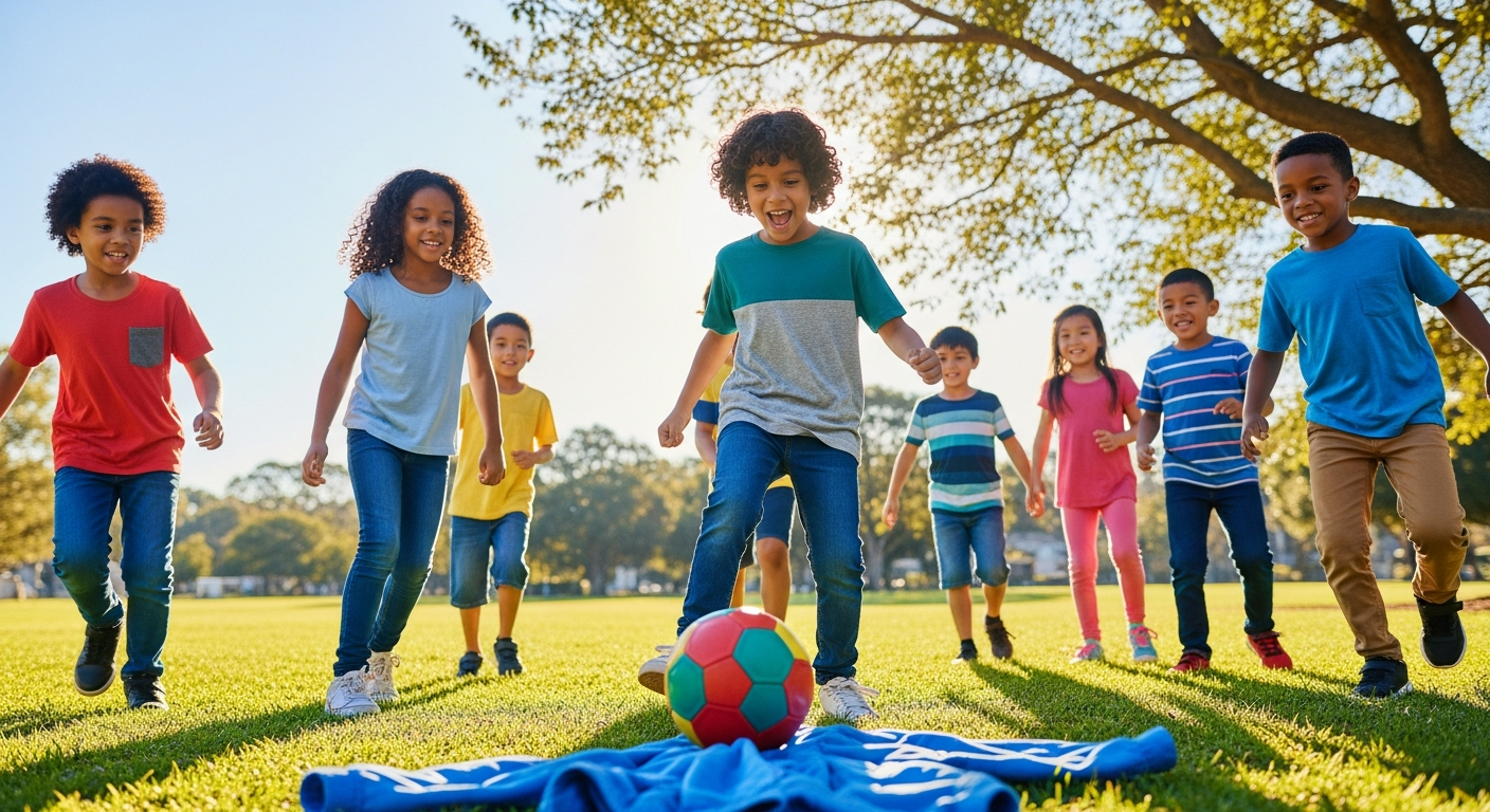 Score Big: 14 Fun Soccer Games for Kids cover image