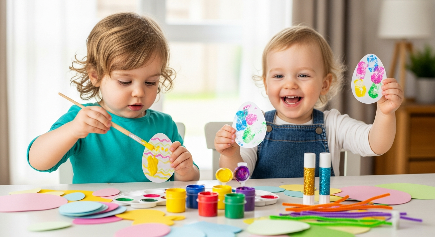 15 Creative Easter Craft for Toddler Language Growth cover image