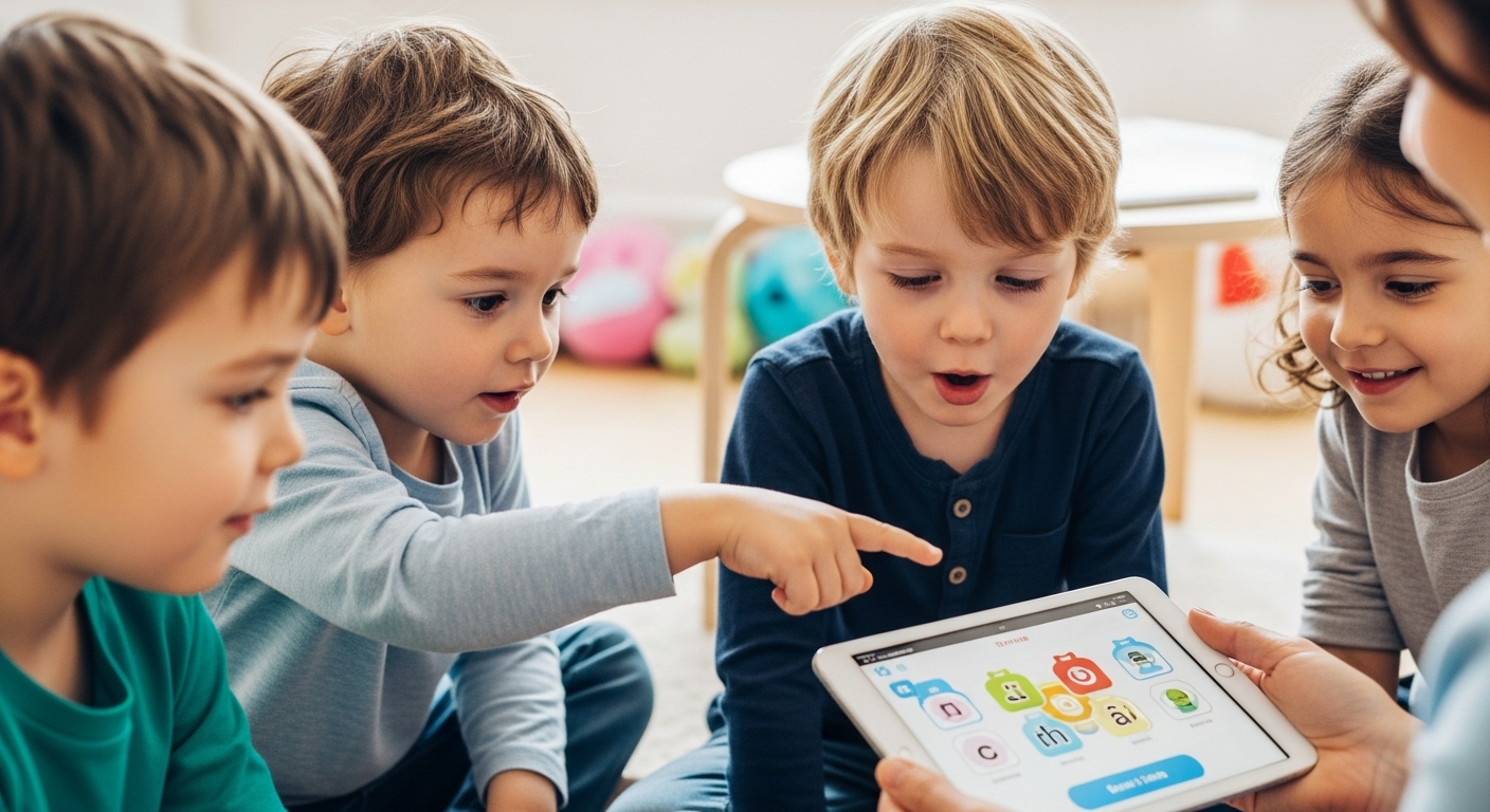 Imagen de portada de Las mejores apps para el retraso del habla para ayudar a tu hijo a hablar