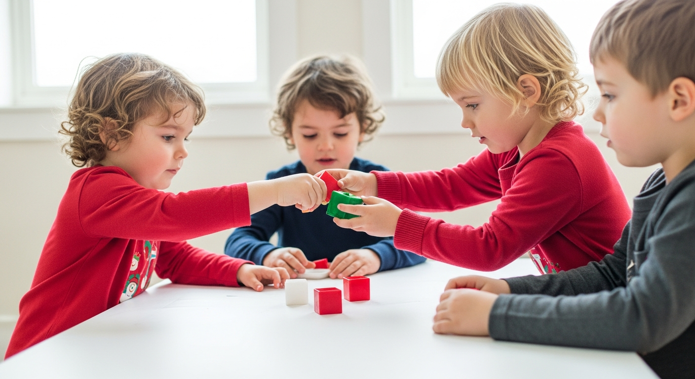 25 Joyful and Fun Toddler Christmas Activities cover image