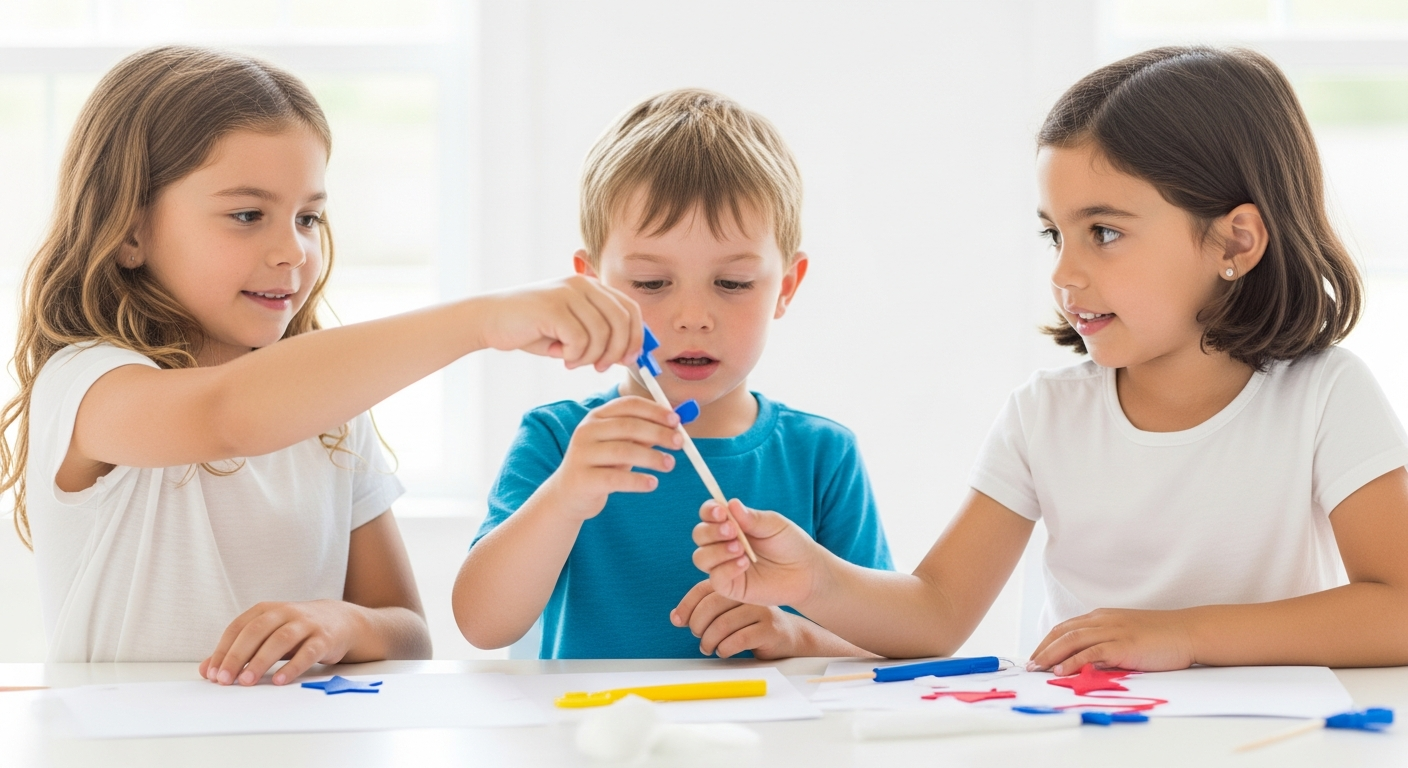 Sparking Joy: Easy 4th of July Crafts for Kids cover image