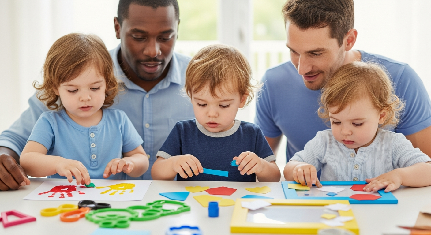 Easy and Fun Father’s Day Crafts for Toddlers cover image