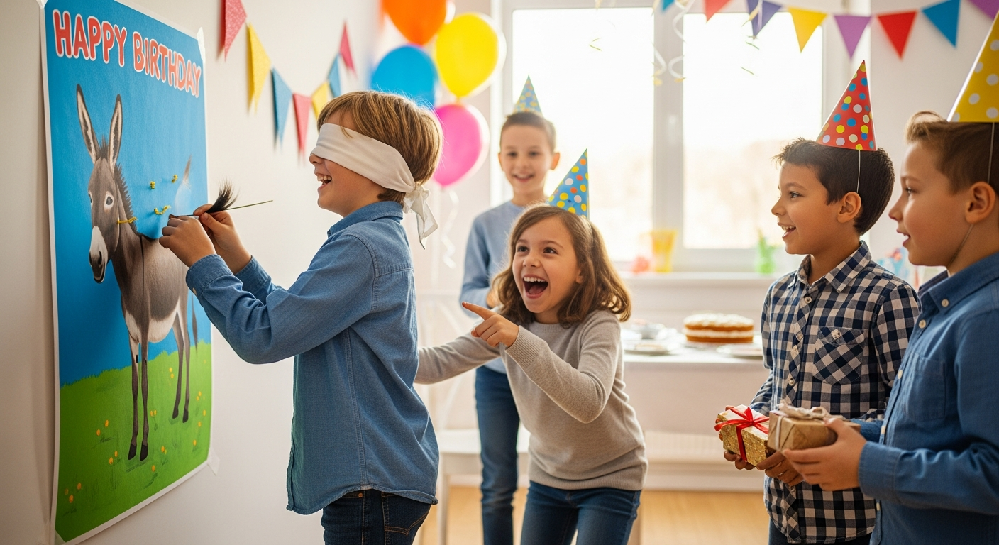 Fun Indoor Birthday Games for Kids cover image