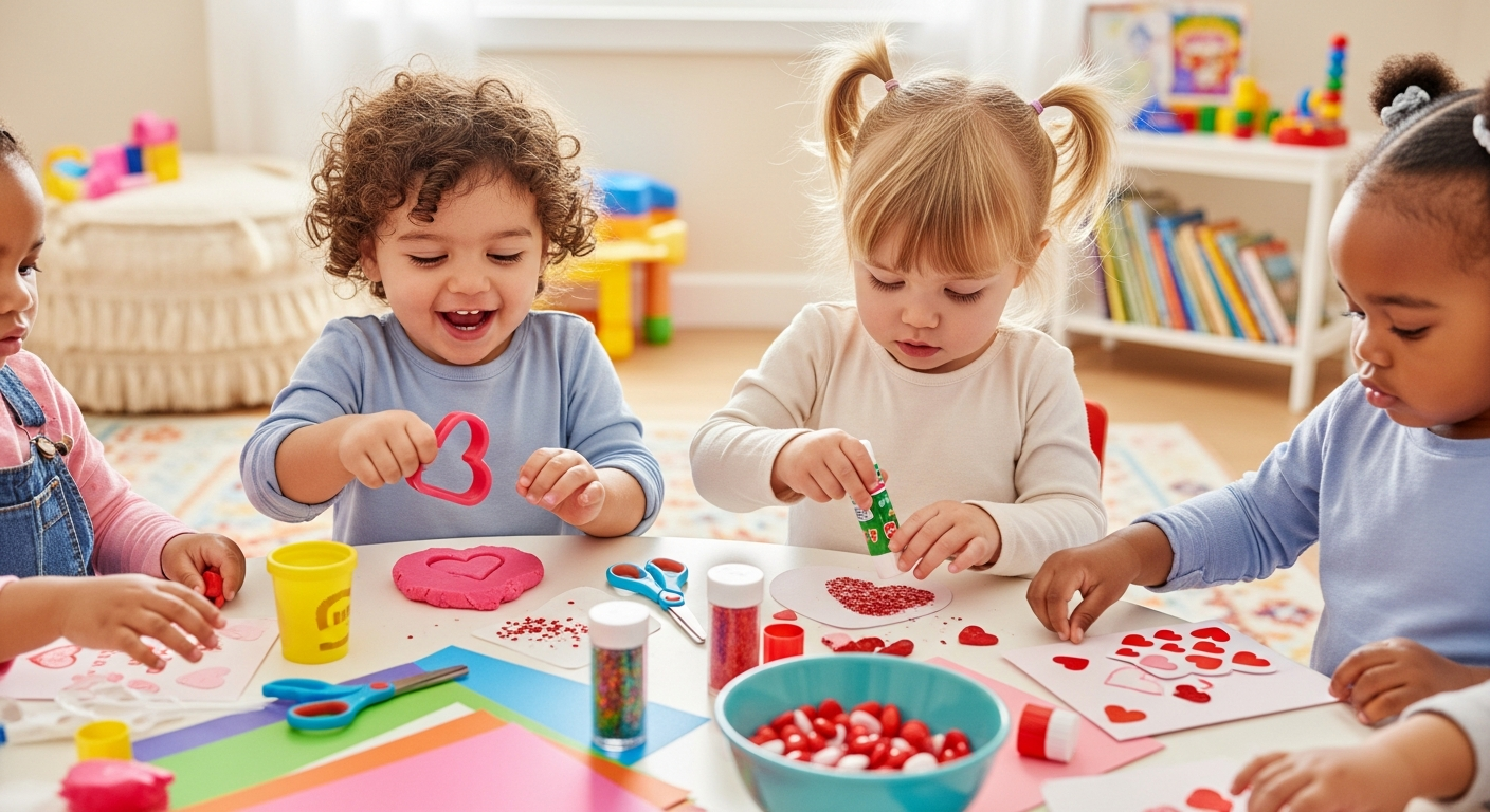 Heartfelt Play: Fun Toddler Valentine's Activities cover image