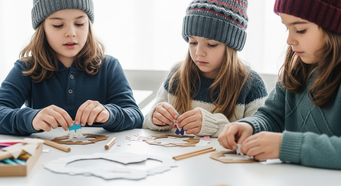 Cozy Winter Crafts: Boosting Speech & Skills the Fun Way cover image