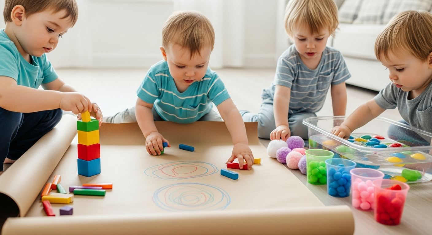 Engaging Toddler Activities at Home 2 Year Old cover image