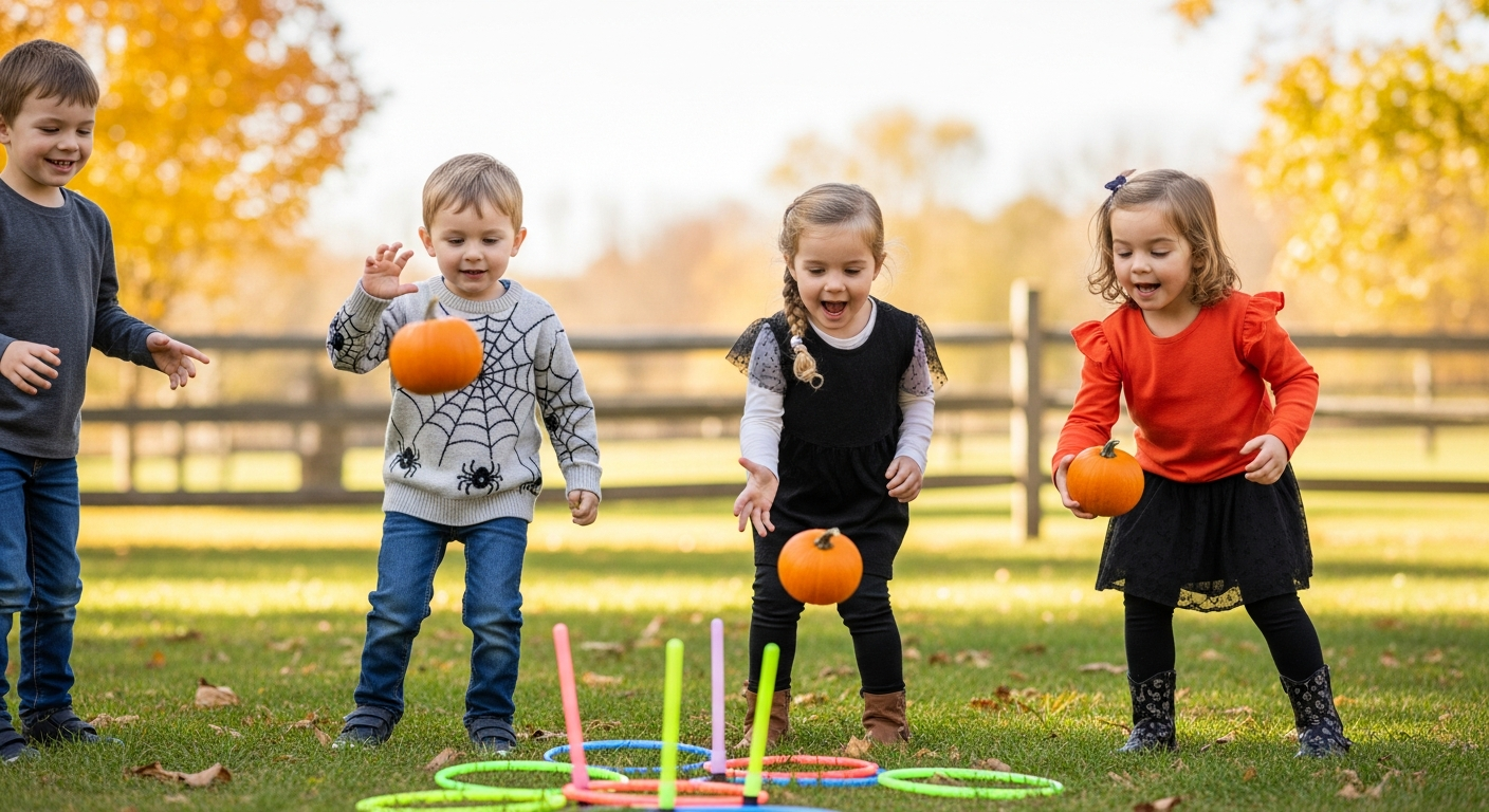 Spooktacular Kid Halloween Game Ideas cover image