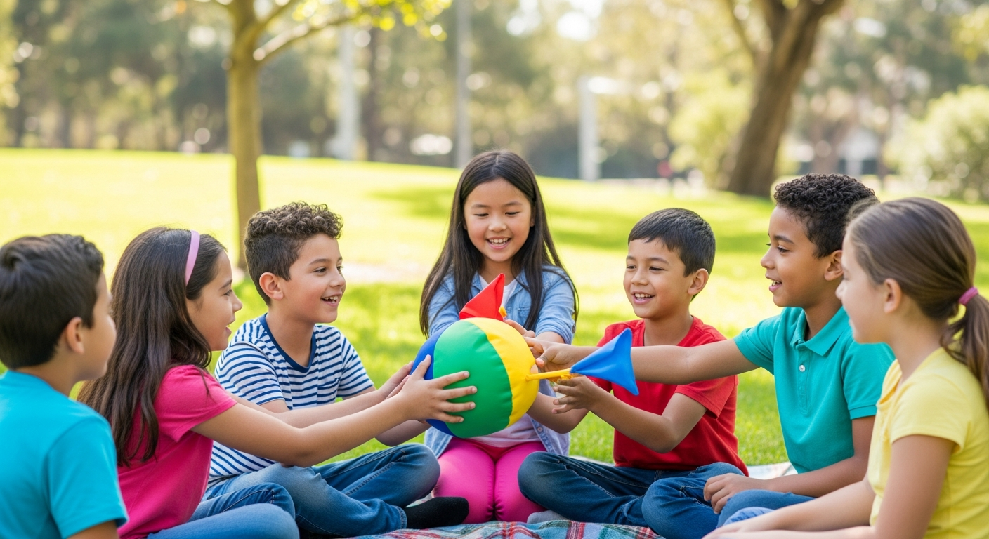 Ignite Joy: The Best Fun Outdoor Games for Kids to Speak Their Hearts cover image