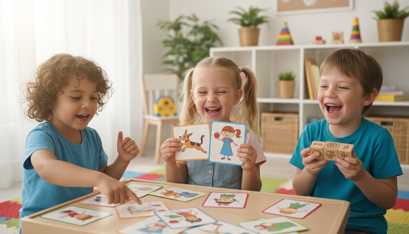 Mastering 4 Word Phrases: A Fun Guide for Speech Therapy cover image