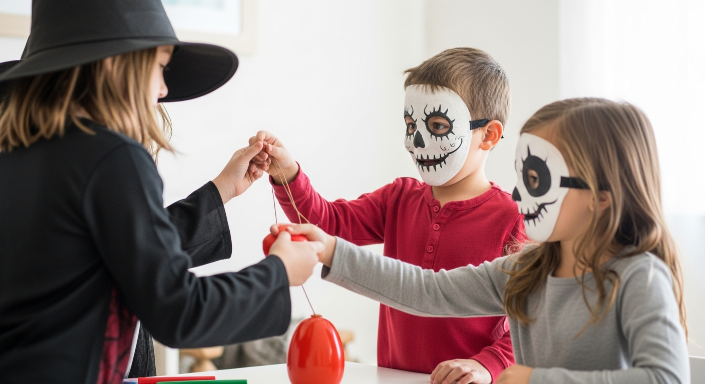 Indoor Halloween Fun: Spooky Games for Kids' Parties cover image