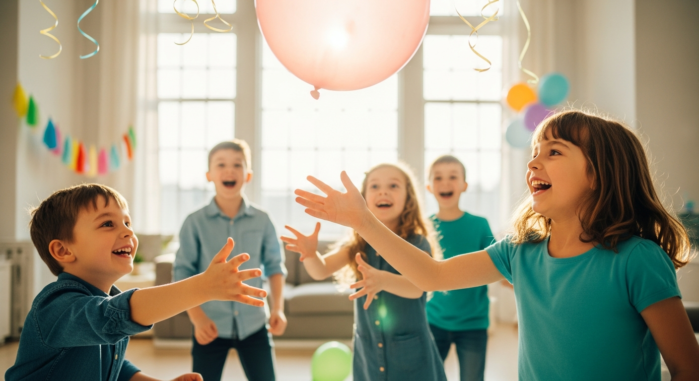 25+ Fun Indoor Birthday Games for Kids' Parties cover image