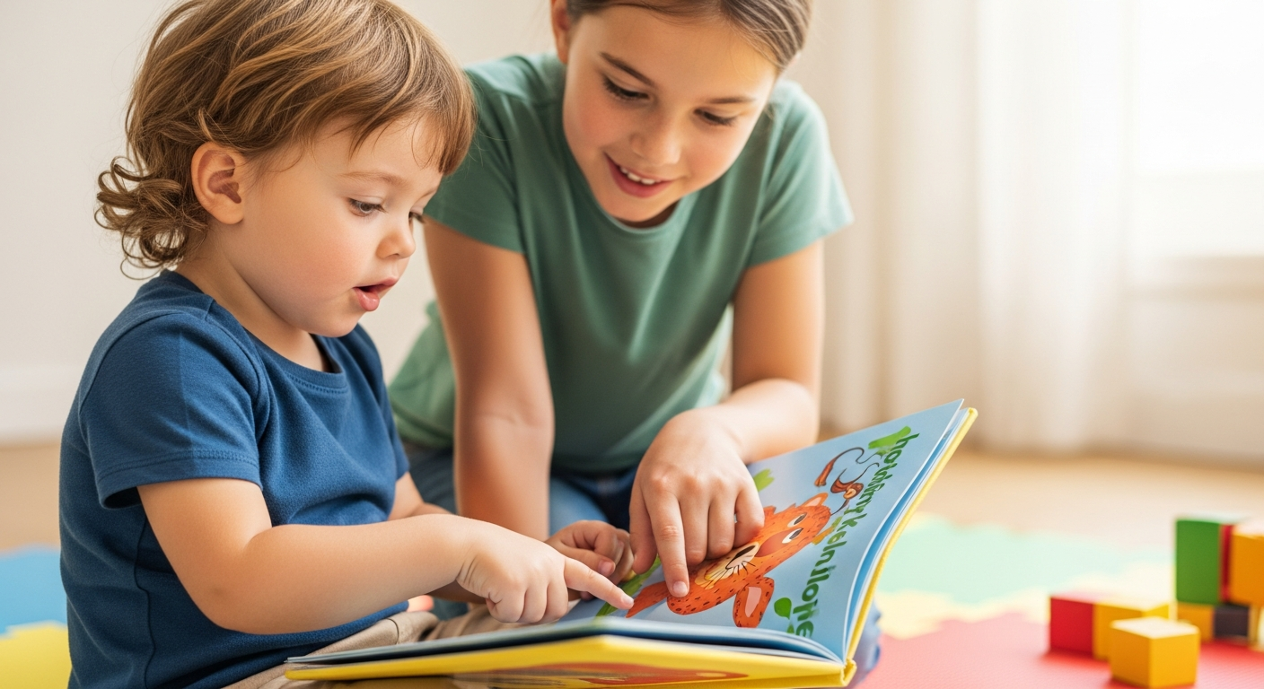 Imagen de portada de Cómo abordar el retraso del habla y apoyar a tu hijo/a