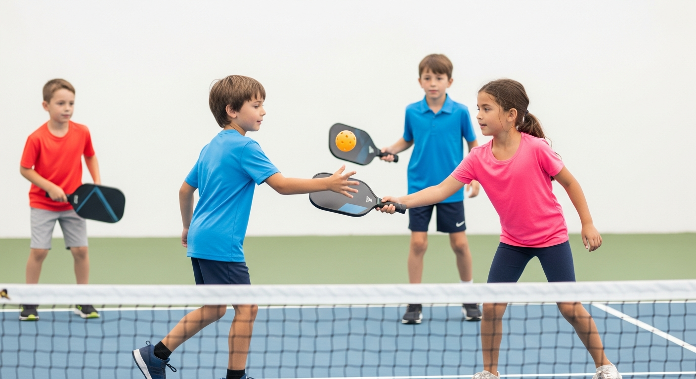 Playful Pickleball Games for Kids cover image