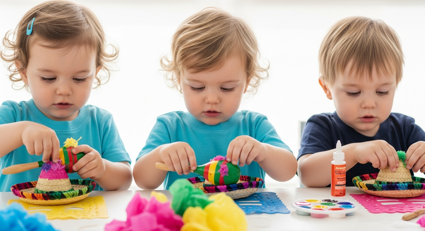 Festive Cinco de Mayo Toddler Crafts for Creative Play cover image