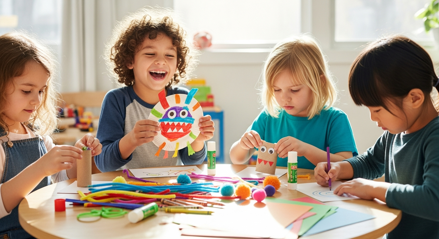 Creative Fun: Easy Kids Crafts for Speech and Skill Building cover image