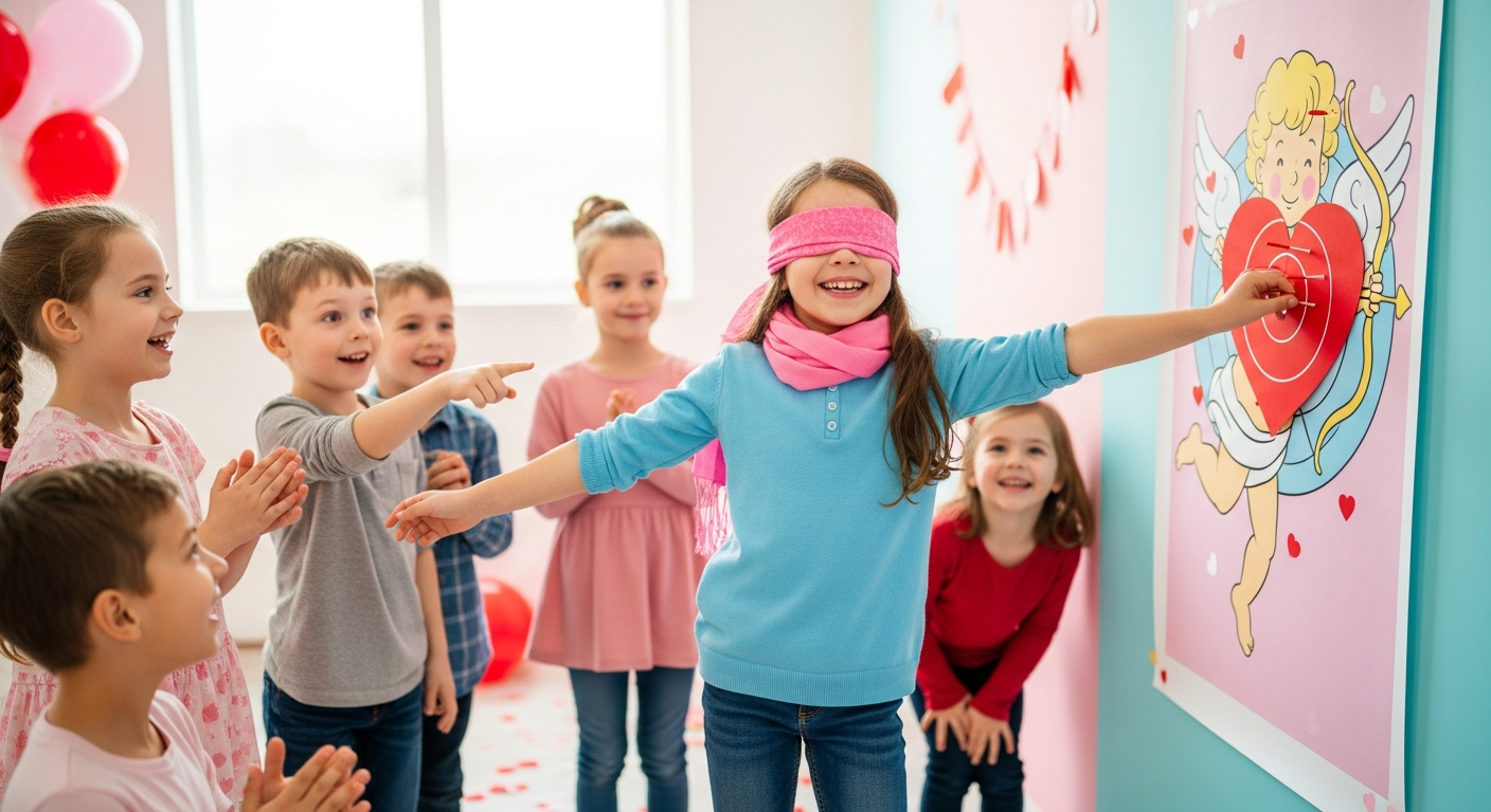 25+ Engaging Valentine's Day Party Games for Kids cover image