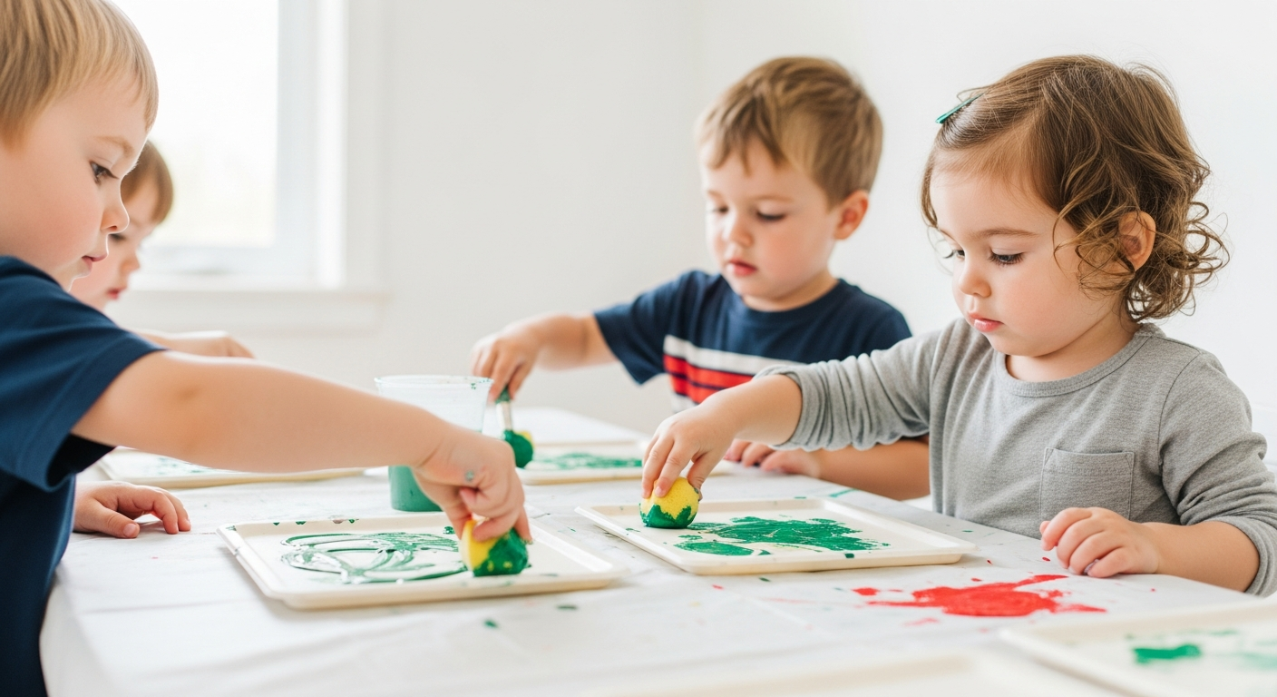 10 Joyful Toddler Painting Activities for Early Learning cover image