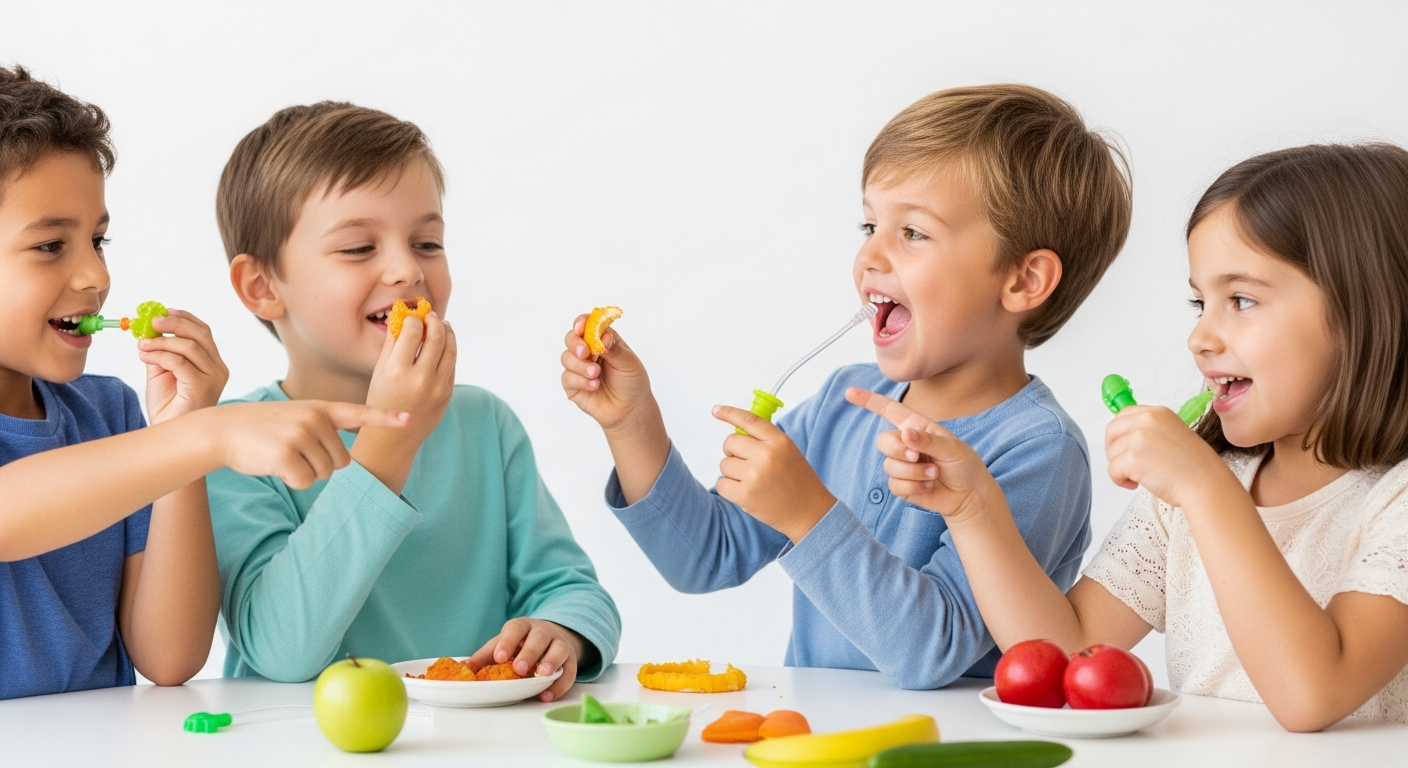 Imagen de portada de Cómo manejar problemas sensoriales orales y el retraso del habla en niños