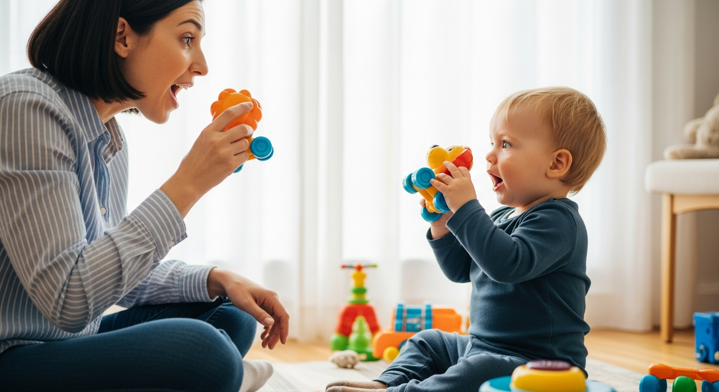 Helping Your Toddler Speak Through Imitation Therapy cover image