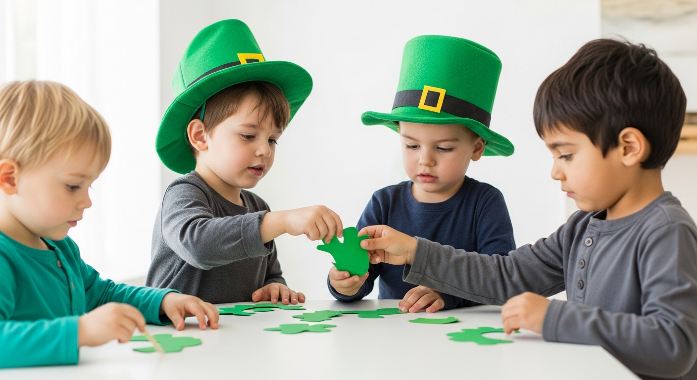 St. Patrick's Day Toddler Crafts: Creative Fun for Kids cover image