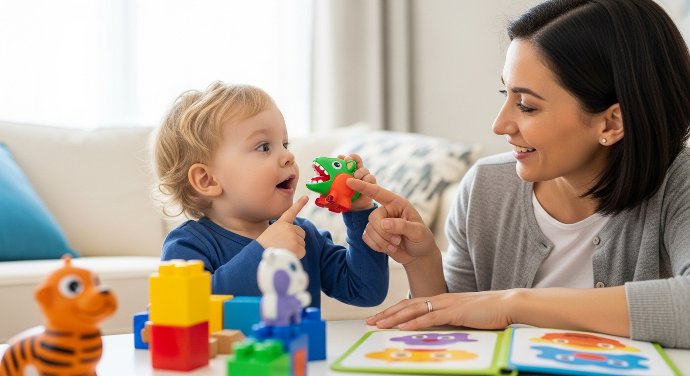 Help Your Child with First Words Speech Therapy at Home cover image