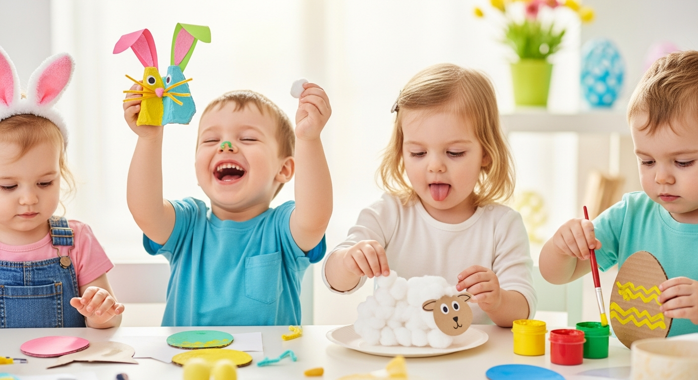 15 Fun and Creative Easter Craft for Toddler Activities cover image