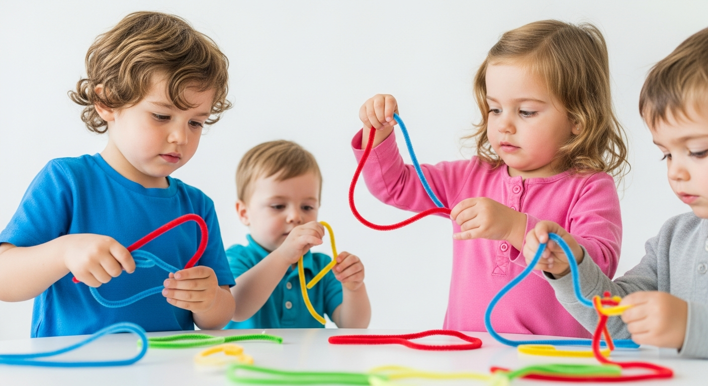 15 Engaging Pipe Cleaner Toddler Activity Ideas for Fun cover image