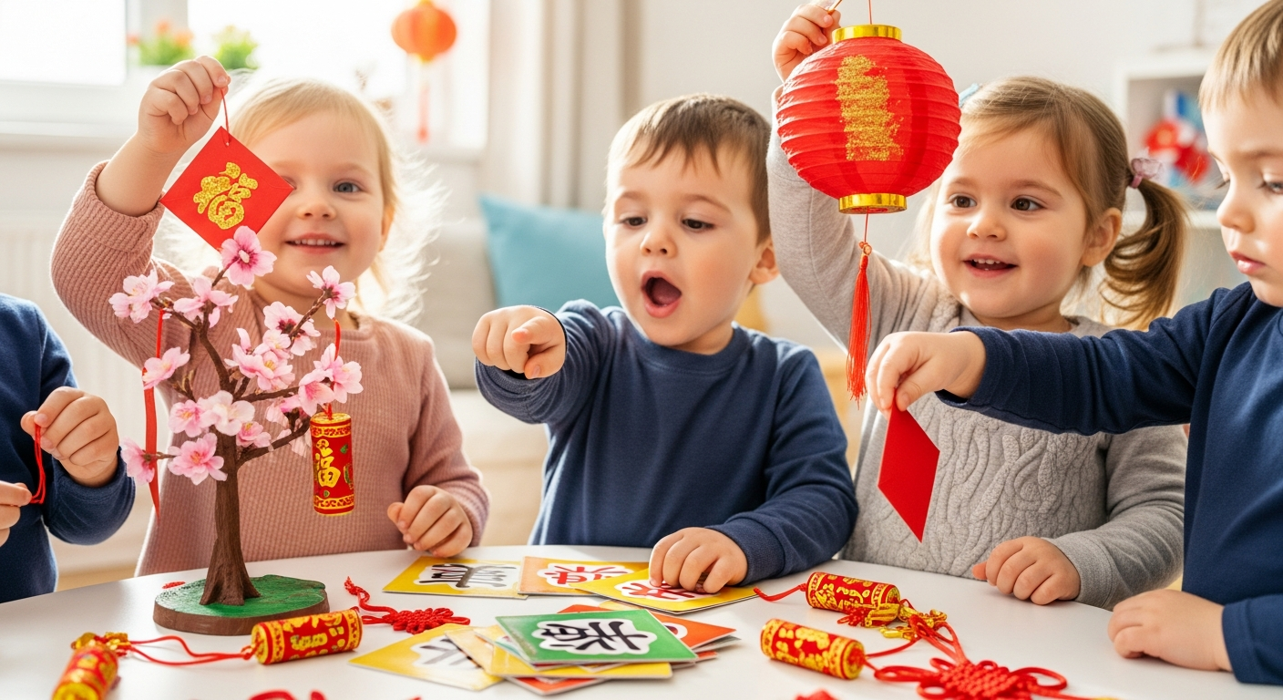 Joyful Chinese New Year Toddler Activities for Language Growth cover image
