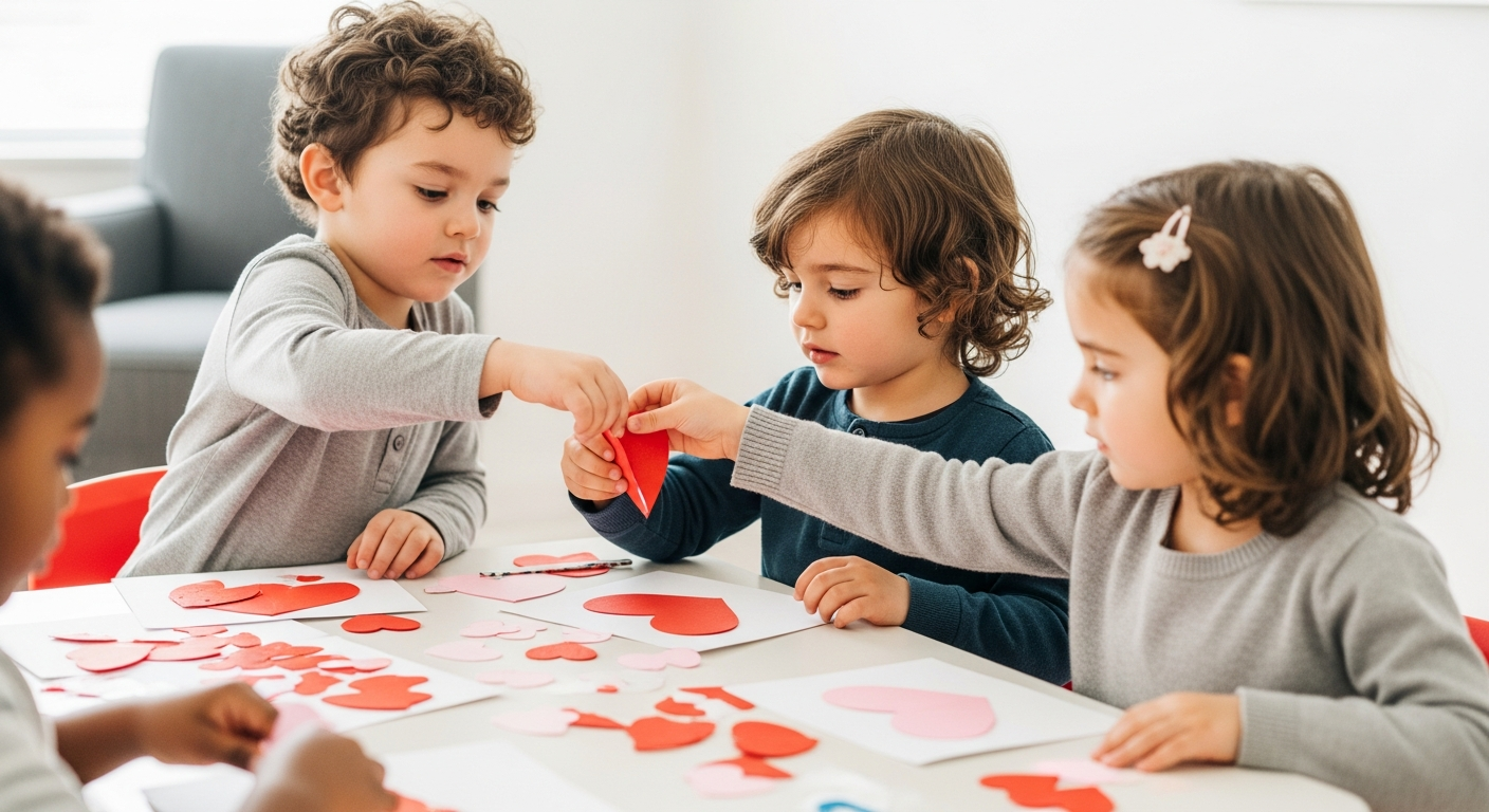 Joyful Valentine Craft Toddler Activities for Early Learning cover image