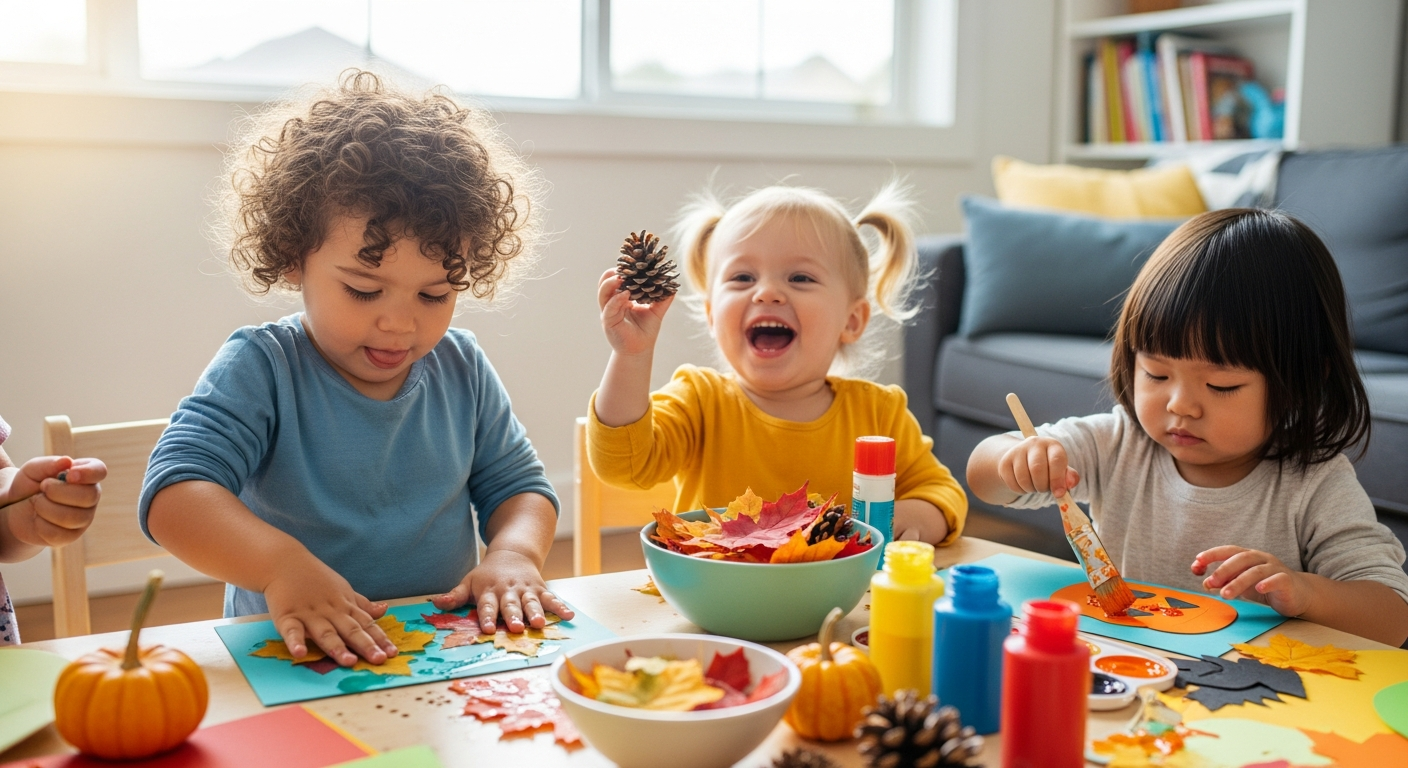 Creative and Fun Toddler Crafts for September cover image