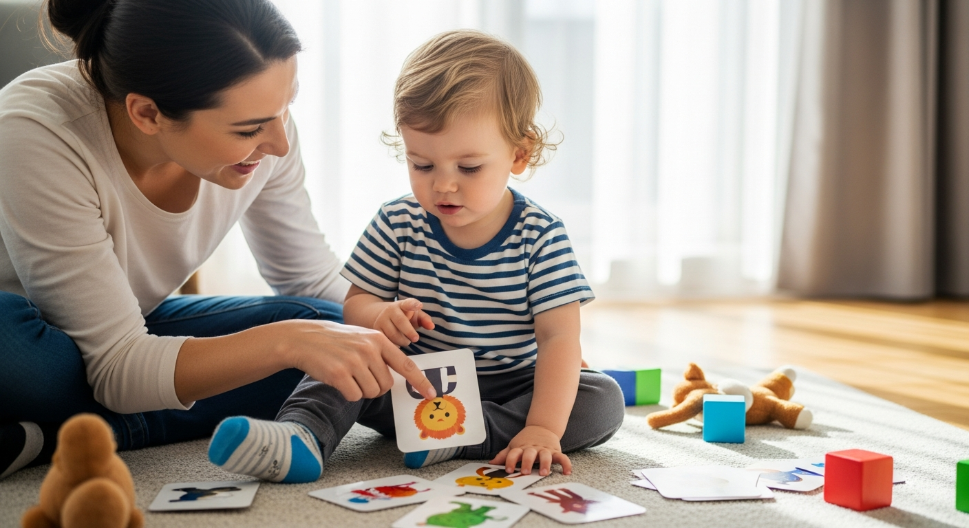 Imagen de portada de Entrenamiento eficaz para el retraso del habla en niños pequeños en casa