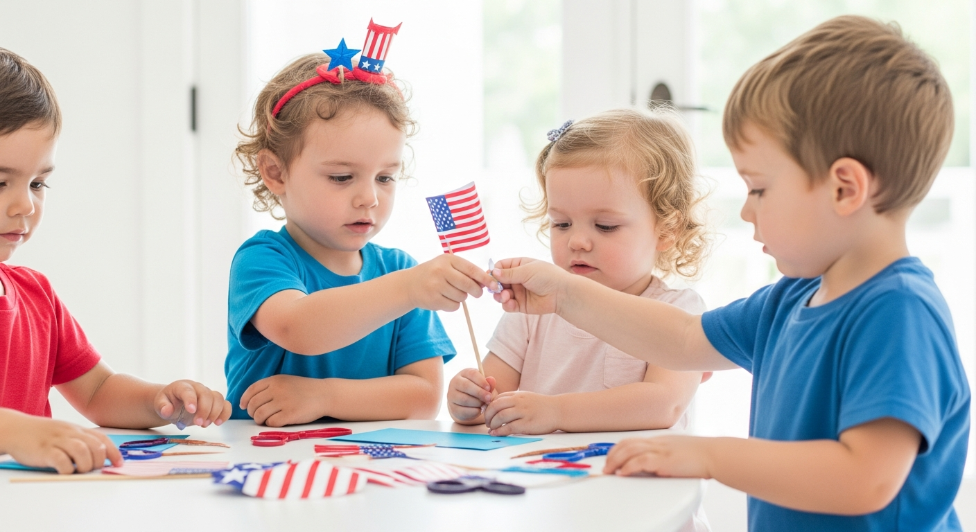15 Patriotic Fourth of July Crafts for Toddlers cover image
