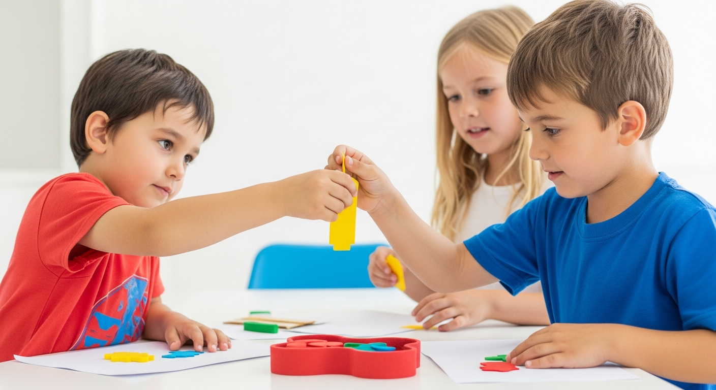 Imagen de portada de Manualidades Sencillas y Divertidas para Niños: ¡Aprender con Alegría!