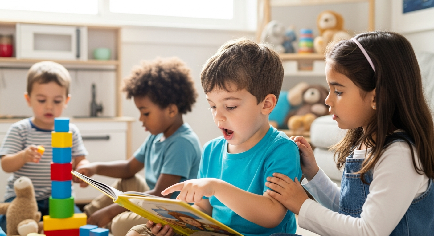 Imagen de la portada de Señales de retraso del habla en niños de 4 años: Una guía para padres