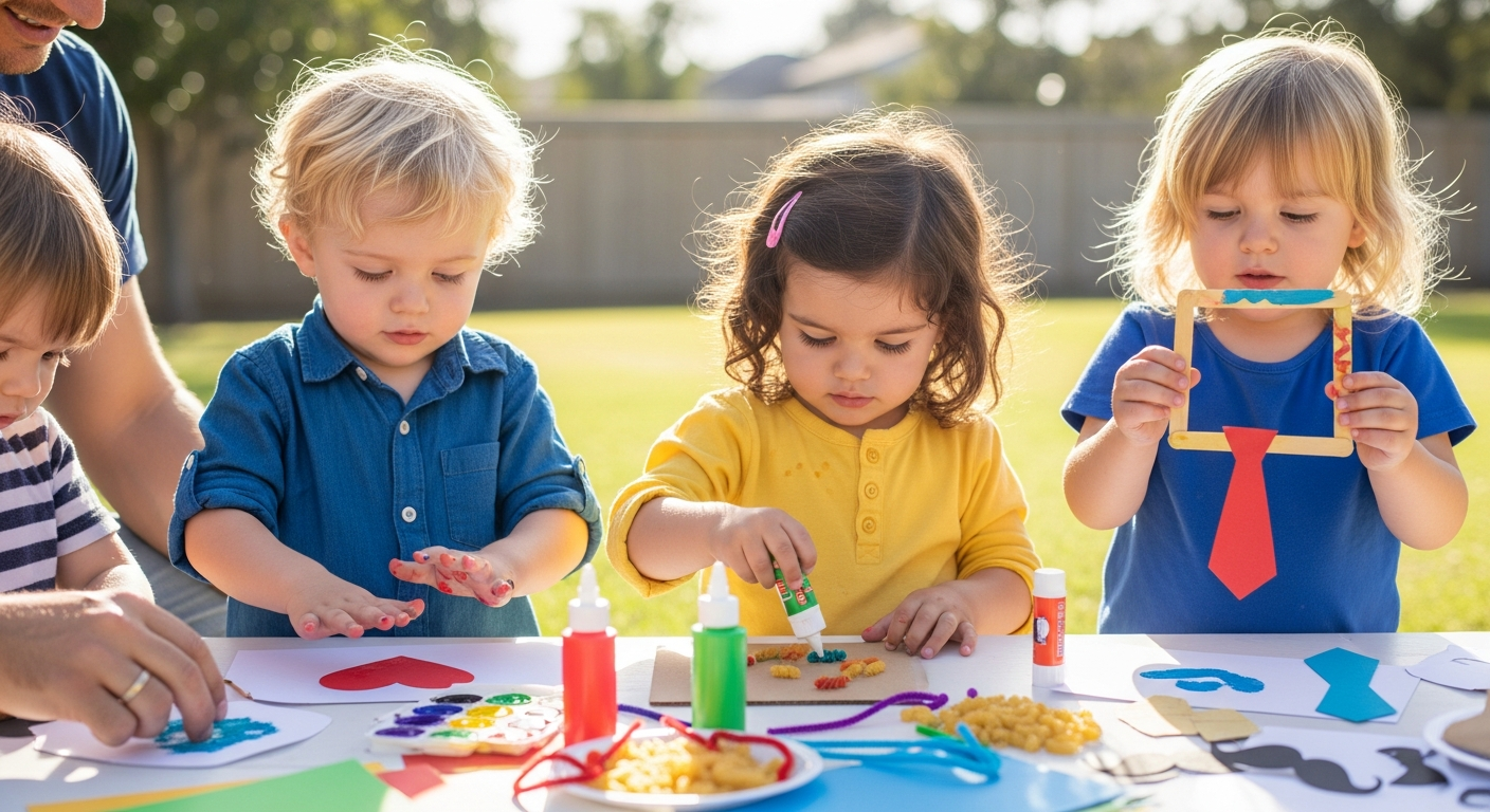 Creative and Easy Father's Day Toddler Craft Ideas cover image