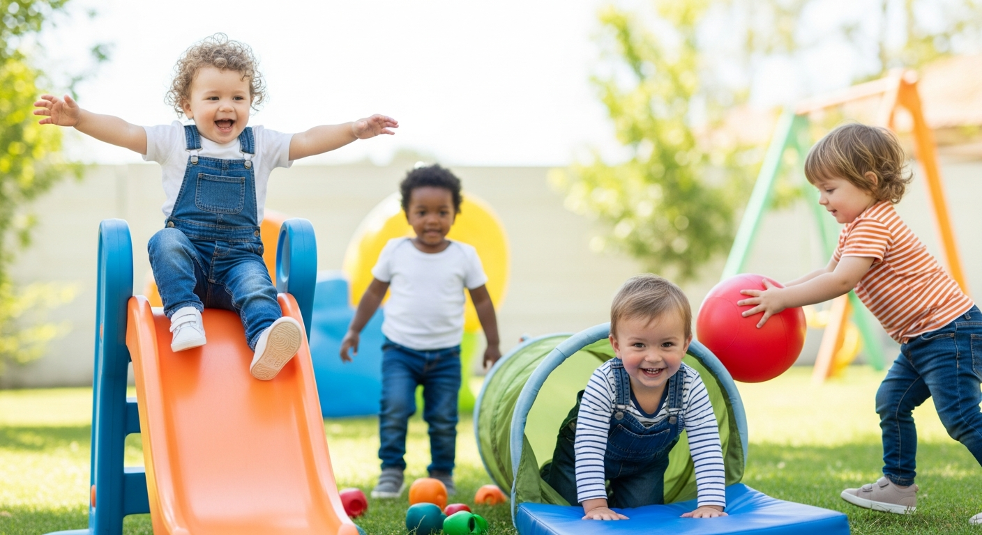 Toddler Active Play: Fun Ideas for Healthy Growth cover image