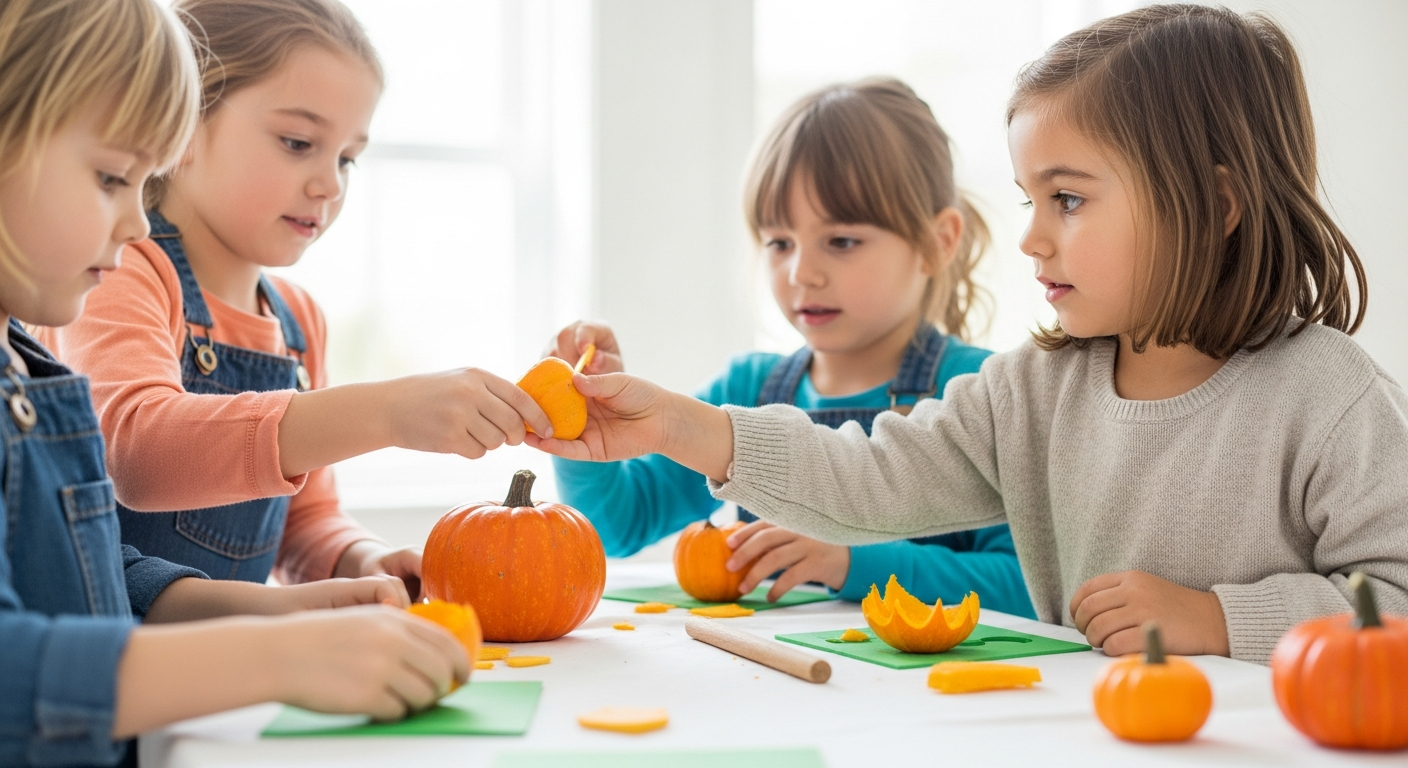 Pumpkin Craft Fun: Easy Ideas for Little Hands cover image