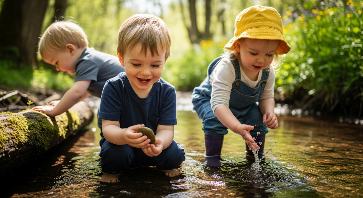 45 Engaging Nature Toddler Activities for Development cover image