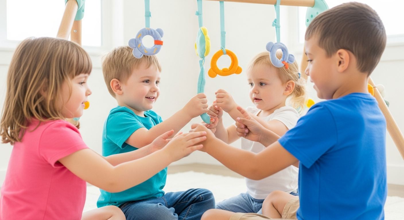 How to Use an Activity Gym Toddler Set for Speech cover image