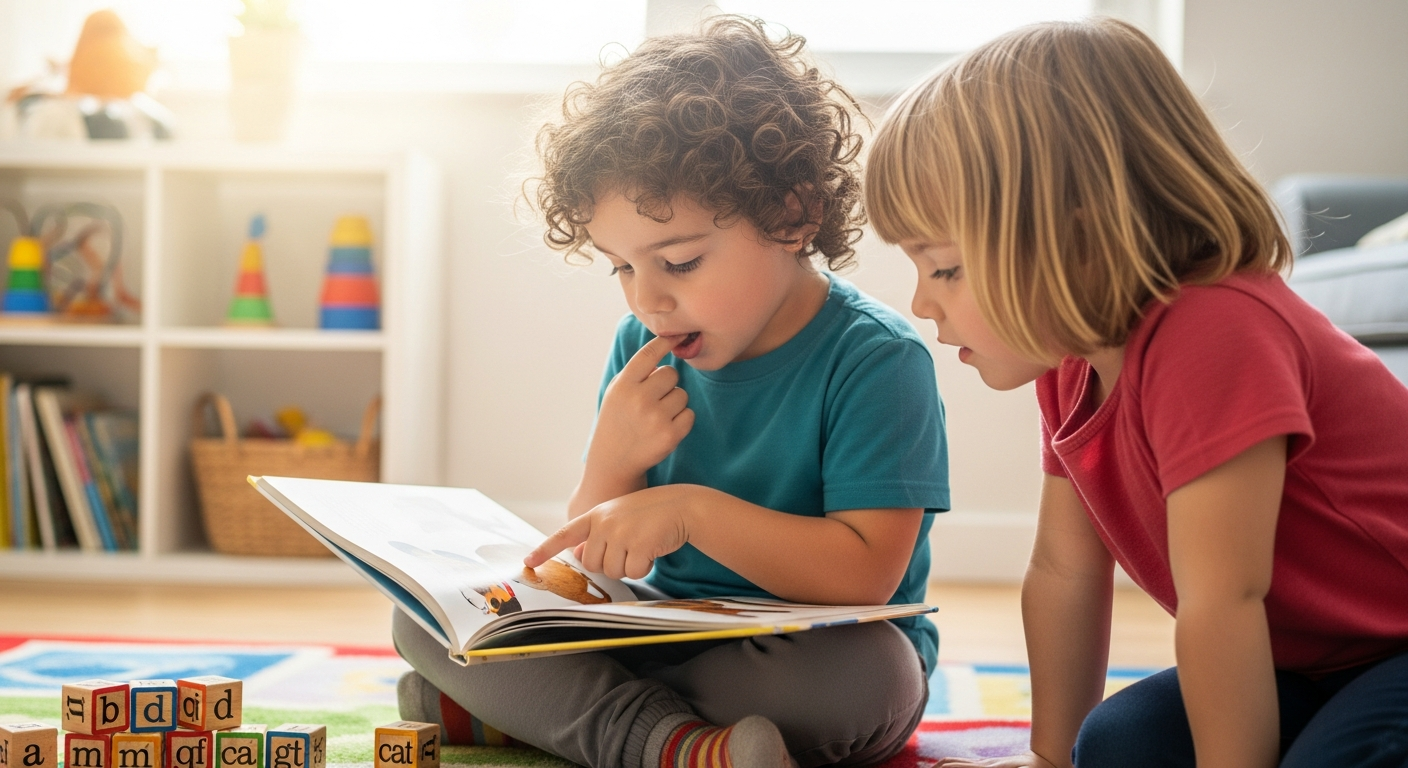 Retraso del lenguaje vs. retraso del habla: Diferencias clave para padres imagen de portada