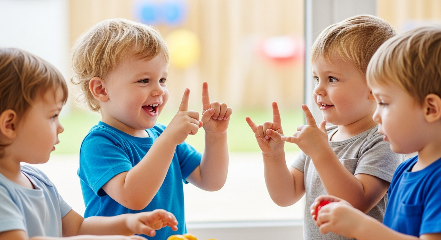 Sign Language for Toddlers with Speech Delay: A Joyful Guide cover image