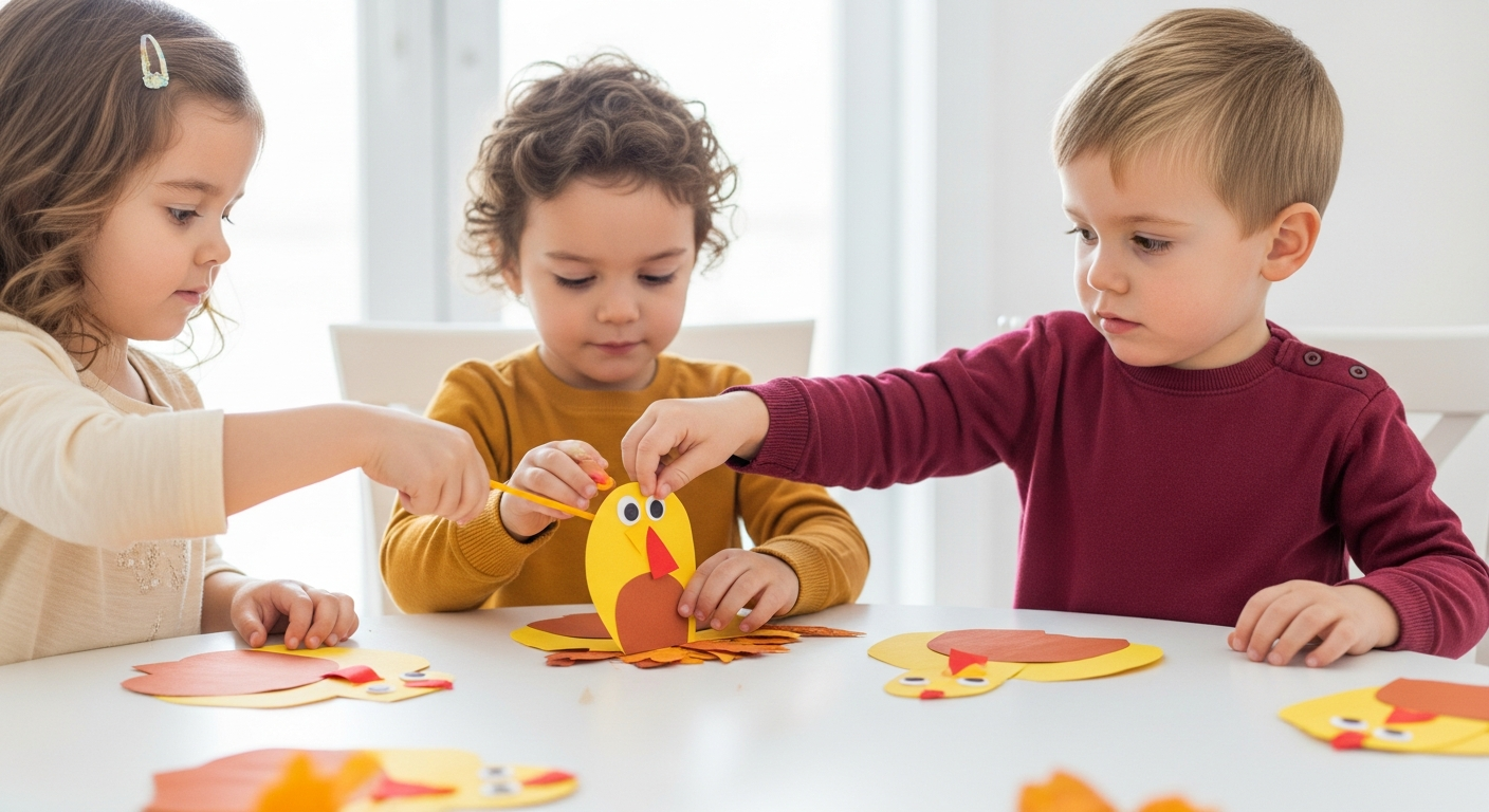 12 Fun and Easy Turkey Craft Ideas for Your Toddler cover image