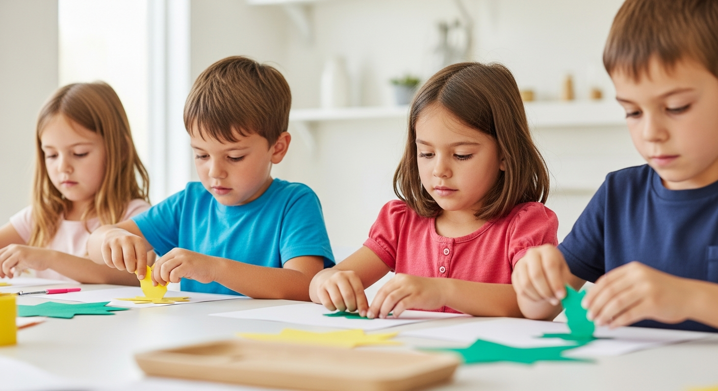 Crafting Confidence: 25 Fun Easy Crafts for Kids to Boost Speech & Skills cover image